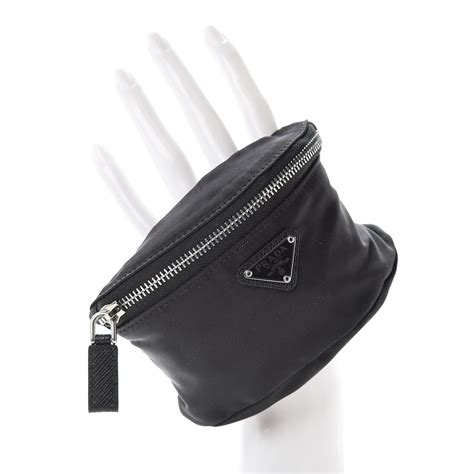 prada arm pouch|Prada textile wrist bag.